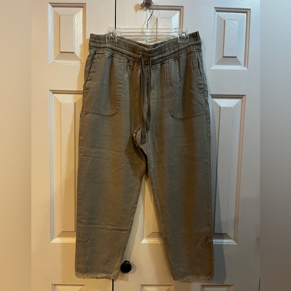Zara linen blend pants